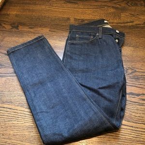 Vince Selvedge Slim Straight Jeans